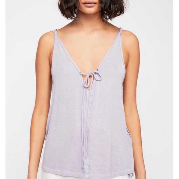 FREE PEOPLE Scarlett Loose Oversized Tank Top S - Picture 2 of 8